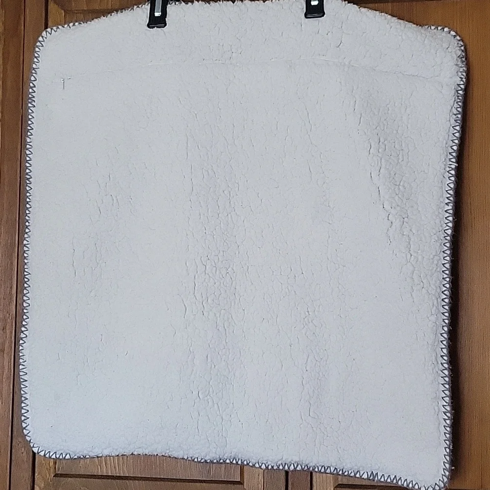 Pottery Barn THERMAL SHERPA BACK KNIT Accent Throw Pillow Cover